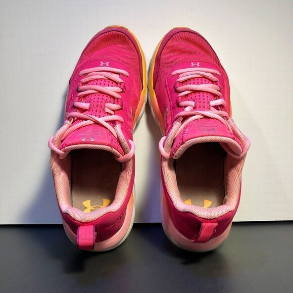 Girls UNDER ARMOUR Assert 8 Pink Running Shoes / Size 7Y - Picture 6 of 10